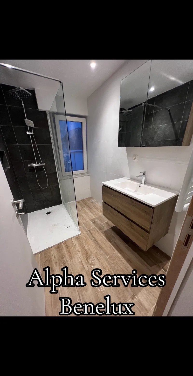 Douche afkitten — werf Alpha Services