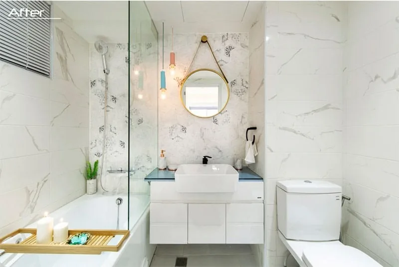 Woonkamer na renovatie